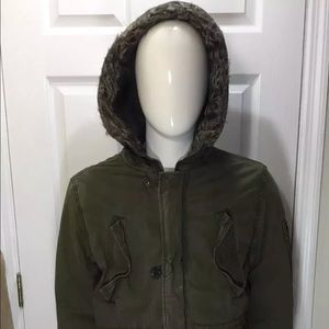 Abercrombie Wilcox Jacket XL Military Field Jacket